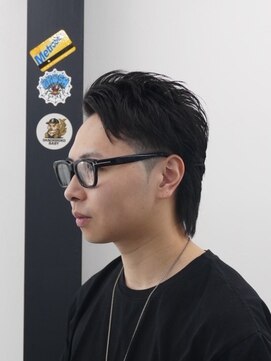 アストロ(ASTRO) 一宮アップバング×ツーブロック濡れ髪スタイル大人色気ヘア