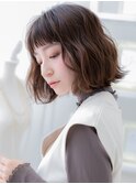 ■オン眉波巻き小顔切りっぱなし外ハネボブ401上尾20代30代40代