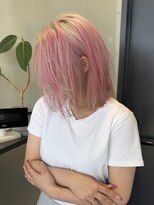ヘアーカットパーラーコール(HAIRCUT PARLOR CALL)&nbsp;ピンクデザインカラー♪♪