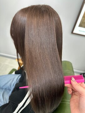 ヘアーアンドビューティーザ エフ(Hair Beauty the F) *髪質改善カラー_アッシュブラウン_m215