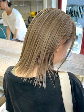 ヲタク(wotaku.) ホワイトベージュミルクティーベージュ透明感カラーケアブリーチ