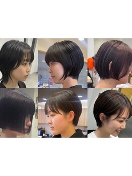 髪質改善と白髪ぼかしで30代からの大人世代も素敵に変身！髪質に合った理想のショートヘアを手に入れよう☆