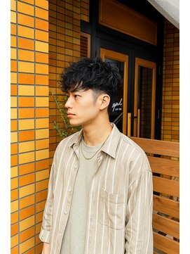 コポル(Copol) 刈り上げマッシュ×シャドウパーマ