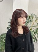 【qumu MARIKO】ハイレイヤー×ワインレッド