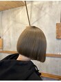 ヘアーラボ ハル(Hair Labo haru)&nbsp;乾かすだけでまとまる＊丸みフォルムの艶ボブ★