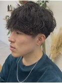 MEN’S HAIR/波巻ツイストスパイラル/フェザーパーマ/錦糸町