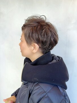 ラトリエコンタン(L´atelier Content) 【Lateliercontent MIHO】40代50代60代くせを生かしたボブ