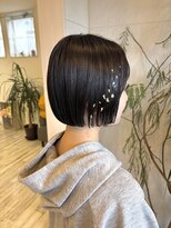 フゥカ 売市店(fuka)&nbsp;【 上品な大人ヘア☆】切りっぱなしボブ×成人式ヘア