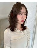 韓国ボブレイヤーボブ渋谷タッセルボブお洒落なレイヤーカット