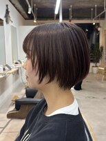 トト 船橋店(toto.)&nbsp;☆ココアベージュ小顔スモーキーカラーショート[船橋]