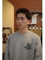 エディ(Edy)&nbsp;メンズスパイキーショート刈り上げスキンフェード眉毛カット岡山