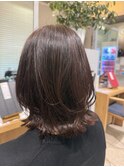 外ハネミディアムレイヤー