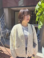 メール(mer)&nbsp;パーマ似合うよねブラウン