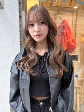 ロチカバイドールヘアー 心斎橋(Rotika by Doll hair) 1回のブリーチありダブルカラー×韓国レイヤー