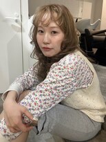 シイ(SIE)&nbsp;ブリーチありのヘーゼルベージュ♪