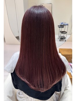 トワ 仙台店(toi)の写真/うねり髪にさよなら◎髪質改善で叶える！ダメージレスな憧れストレートヘア☆酸性ストレートも◎