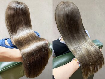 ボイスヘア(voice hair)の写真/髪質改善カラーが得意◎柔らかな色味x艶髪を叶える一人一人の肌色に合わせた特別レシピ♪【天満/天六】