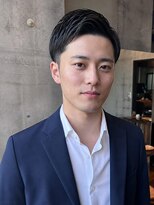 ローム 北花田店(Rome) Men's/ショート/アイビーカット/黒髪