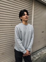 ハイセンス(HISENSE)&nbsp;メンズパーマフェザーパーマメンズウルフカット毛流れパーマGIA