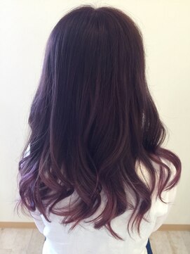 リミックス ヘアー(RE MIX HAIR) パープルグラデ