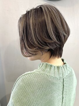 アミヘアーサプライ(AMI Hair Supply) マニッシュショート/ハイライト/フレンチボブ/美髪ケアブリーチ