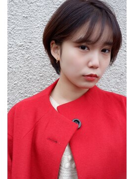 ブラウンズ(BROWNS) オレンジロングバングショート