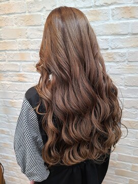 ヘアケアアンドヘアデザイン リベール(L:belle) サクラマチ/浜田担当/ピンクベージュ/髪質改善ケラチン