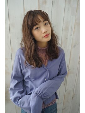 アリーズ シブヤ(ALLYS shibuya) 大人可愛い　ラフカールバング  マロンベージュ フェミニティ