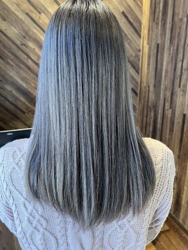 アデプト 金町店(adept) 【adept金町店　軽米スタイル】Ｗカラーグレージュシルバー