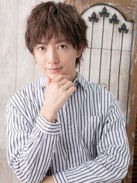 グルーミングサロン バーバー キャッスル 北浦和西口(Grooming salon Barber Castle) ミックスパーマでセクシー★くせ毛ショートJ