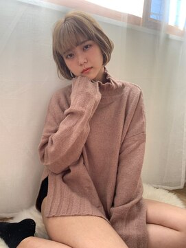 イム(imu) 【imu STYLE 】ハイトーンボブ