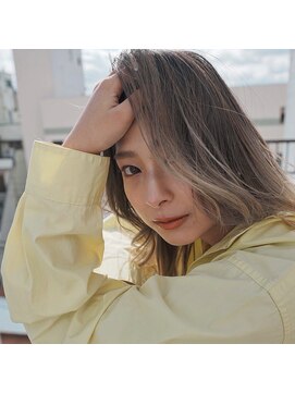 ボアップ 新居浜店(boappu) #バレイヤージュ#カラー#アッシュ