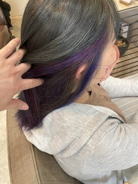 リルヘアー(RELUHAIR) インナーカラー