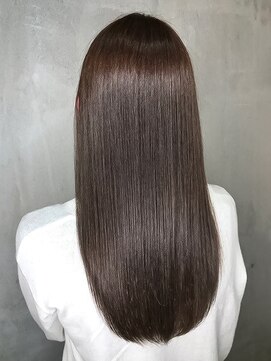 ミント 鳳(Mint.) 30代40代髪質改善ココアブラウン艶感ストレート透明感赤み消し