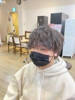 ギフト ヘアー サロン(gift hair salon)&nbsp;メンズウルフ×ハイライト