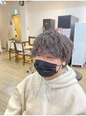 メンズウルフ×ハイライト