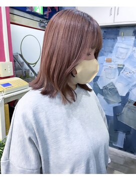 トーク 伊丹本店(TAL'KE) TAL'KE/ブリーチ×ピンクベージュ_1090