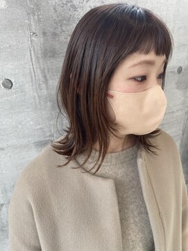 サラビューティーサイト 志免店(SARA Beauty Sight) 30代40代大人可愛いミディアムレイヤー☆山之内