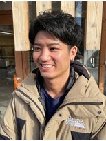 シプレ(cipre)&nbsp;メンズカット x アップバング