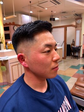 アポロカットステージ 相模大野店 アップバング/ツーブロックマッシュ<理容室>[メンズ/相模大野]