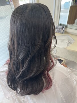 クラナ(clana) プルエクステ インナーピンク