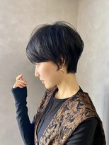 ハルキ ミナト ジャパン オオサカ(HARUKI MINATO japan OSAKA)&nbsp;40代50代小顔似合わせカットくびレイヤーエモージュ大人可愛い