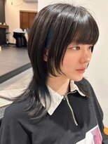 ノア(noah.)&nbsp;青のイヤリングカラー/ウルフ