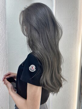 ガガ 心斎橋(GAGA) 韓国/ハイトーンカラー/ワンホンヘア/レイヤーカット/髪質改善