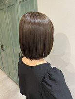 ヘアサロン ナノ(hair salon nano)&nbsp;ワンレンボブ/イルミナカラー/フォレストカラー/艶髪