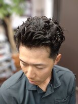 トバ(TOBA) オールバック/パーマ