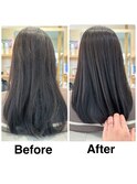 本物のトリートメント【髪質改善】　担当　森