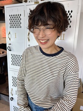 ファンファンバイルー 岐阜(fan fun by Rooo) ショートパーマ岐阜パーマウルフパーマ
