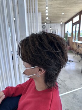 ヘアーサロン ヴィアルス 松原店(hair salon VIARS) フェザーショート！センターパートVer