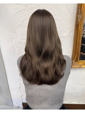 エル バイ ホーム(L by HOME) 透明感ベージュヘア　チョコレートカラー　明るめカラー
